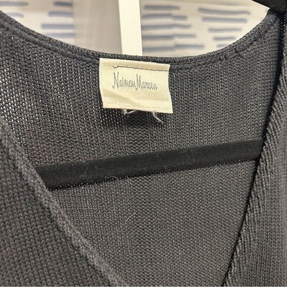 Nieman Marcus Black Women’s XL Oversized Sweater - Picture 4 of 12